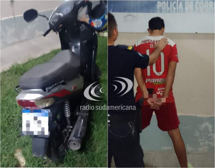 MOTOCICLISTA CIRCULABA A MUY ALTA VELOCIDAD Y SIN PAPELES
