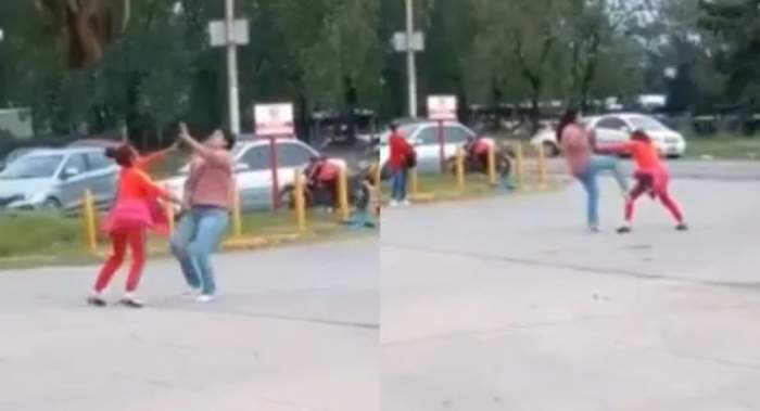 MERLO: DOS MUJERES SE PELEARON POR UN COLECTIVERO