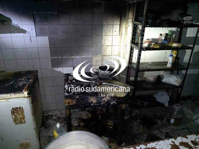 SE INCENDIÓ UNA ROTISERÍA EN CORRIENTES: HUBO DAÑOS MATERIALES