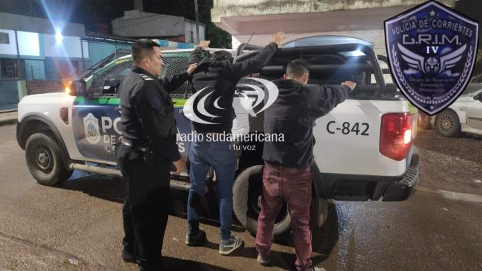 DOS PERSONAS FUERON DEMORADAS POR DISTURBIOS EN LA VÍA PÚBLICA