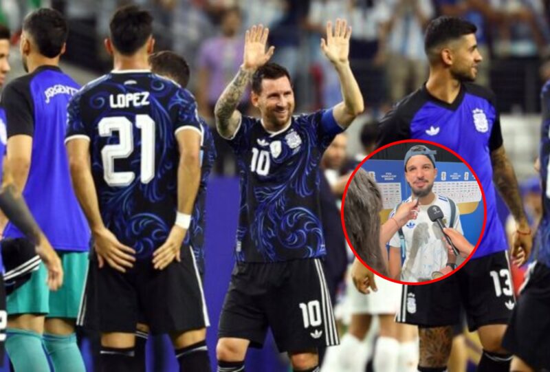 «JUGUÉ AL LADO DEL MEJOR DE TODOS»: LA EMOCIÓN DEL «FLACO» LÓPEZ